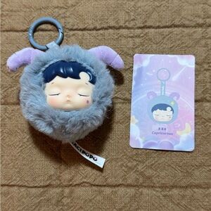 POPMART Authentic Hacipupu “Zodiax” plush pendant - Caprincorn